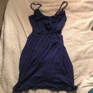 Jersey Dress with Ruffle